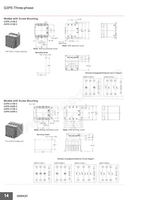 G3PE-245B-3 DC12-24 Datasheet Pagina 14