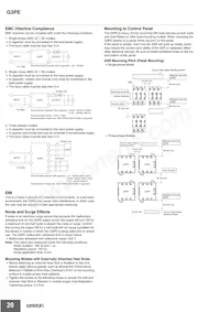 G3PE-245B-3 DC12-24 Datasheet Page 20