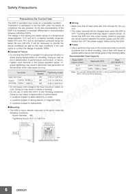 G3PH-5150B AC100-240 Datasheet Page 6