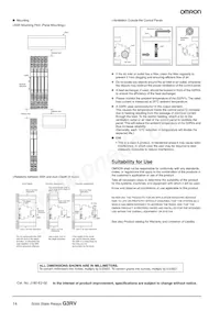 G3RV-SL700-D AC/DC48 Datasheet Page 14