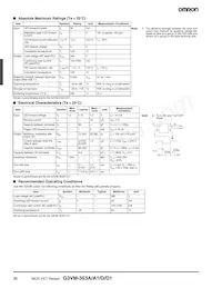 G3VM-353D1 Datasheet Page 2