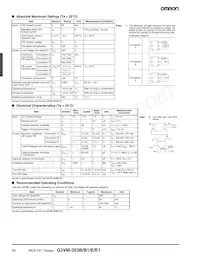 G3VM-353E1 Datasheet Page 2