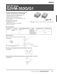 G3VM-353G1(TR) Datenblatt Cover