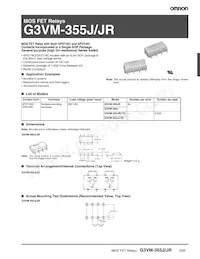 G3VM-355J Datasheet Copertura