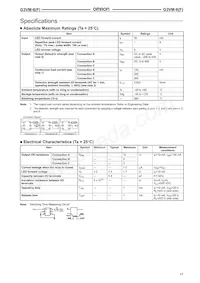 G3VM-6F(TR) Datasheet Pagina 2