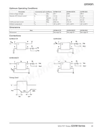 G3VM-WF(TR) Datasheet Page 23