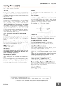 G6D-F4B DC12數據表 頁面 6