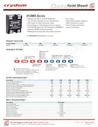 H12WD48110-10 Datasheet Cover