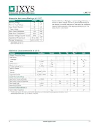 LAA710STR Datasheet Page 2