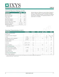 LBA126STR Datasheet Page 2
