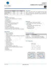 LCA211STR Datasheet Cover