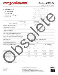 MS11-DMP6301A Datasheet Page 3