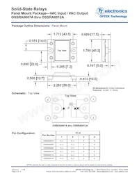 OSSRA0012A Datasheet Pagina 2