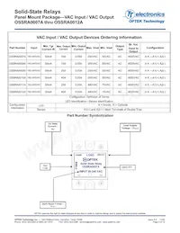 OSSRA0012A Datasheet Page 3