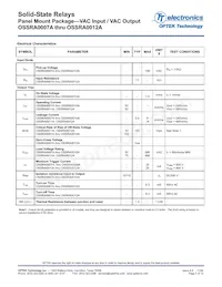 OSSRA0012A Datasheet Page 5