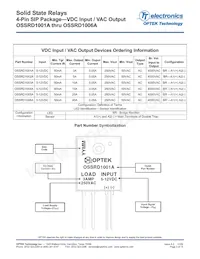 OSSRD1006A數據表 頁面 3
