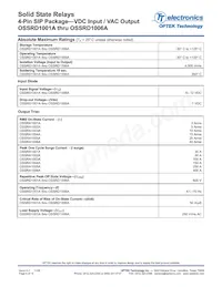 OSSRD1006A Datasheet Page 4