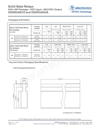 OSSRD2002A Datasheet Page 10