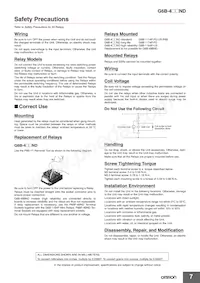 P6BF-4BND DC24 Datasheet Page 7