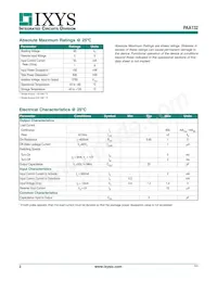 PAA132S Datasheet Page 2