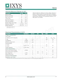 PBA150S Datasheet Page 2
