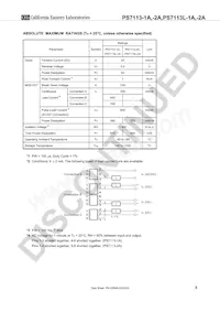 PS7113L-1A-E3-A Datasheet Pagina 5