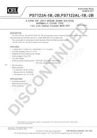 PS7122AL-2B-A Datasheet Cover