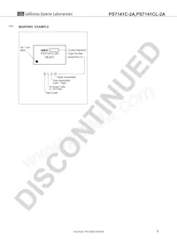 PS7141CL-2A-E3-A Datasheet Page 3