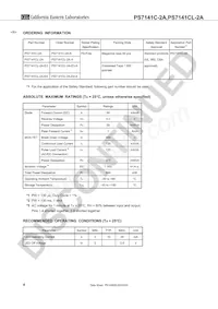 PS7141CL-2A-E3-A Datasheet Page 4