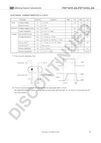 PS7141E-2A-A Datasheet Page 5
