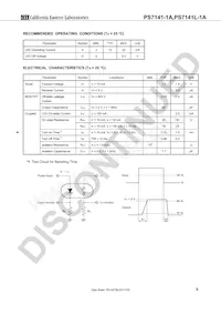 PS7141L-1A-E4-A Datasheet Pagina 5
