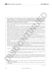 PS7200B-1A-F3-A Datasheet Page 12