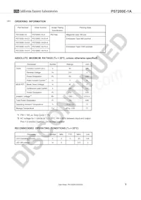 PS7200E-1A-F3-A Datasheet Pagina 3