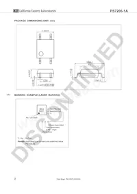 PS7206-1A-F3-A Datasheet Page 2