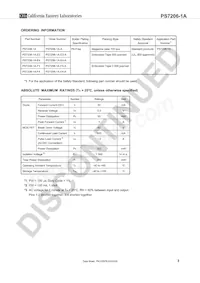 PS7206-1A-F3-A Datasheet Page 3