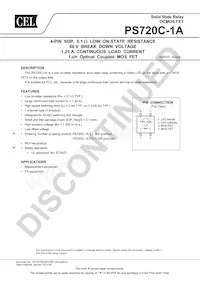 PS720C-1A-F3-A Datasheet Cover