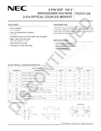 PS7211-2A-F3數據表 封面