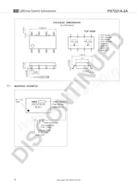 PS7221A-2A-F3-A Datasheet Page 2