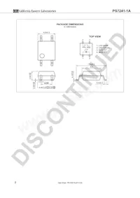 PS7241-1A-F3-A Datasheet Page 2
