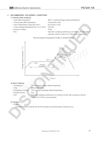 PS7241-1B-E5-A Datasheet Page 11