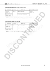 PS7341L-1B-E3-A Datasheet Pagina 3