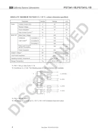 PS7341L-1B-E3-A Datasheet Page 4