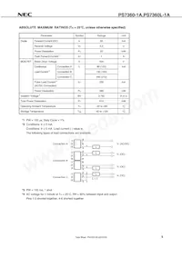 PS7360L-1A-V-E3-A Datasheet Pagina 7