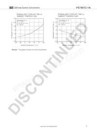 PS7801C-1A-A Datasheet Pagina 7