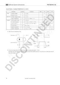 PS7801K-1A-F3-A Datasheet Page 4