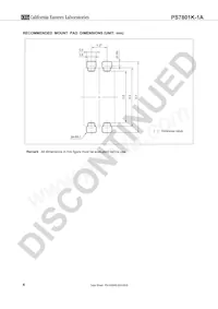 PS7801K-1A-F3-A Datasheet Pagina 6