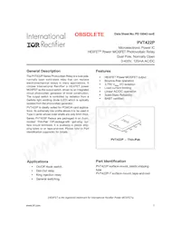 PVT422P-T Datasheet Cover