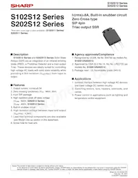 S102S12F Datenblatt Cover