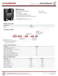 SSC800-25-36 Datasheet Cover