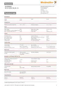 1100360000 Datasheet Page 2